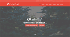 Desktop Screenshot of cedarcroft.co.uk